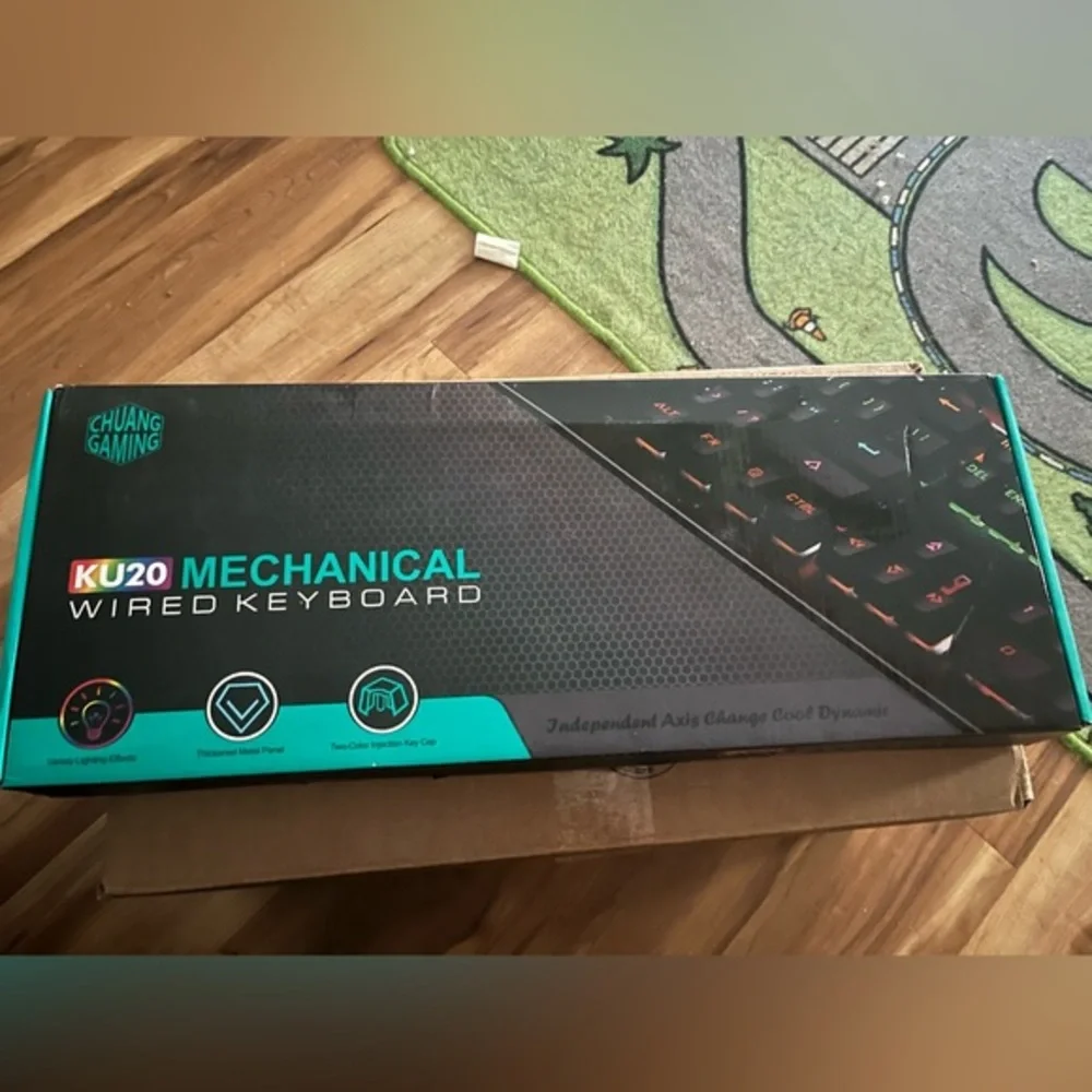 Open box Chuang Gaming keyboard